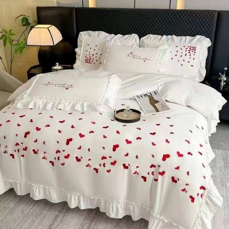 КОМПЛЕКТ ПОСТЕЛЬНОГО БЕЛЬЯ &quot;ROMANTIC&quot; (ЕВРО)