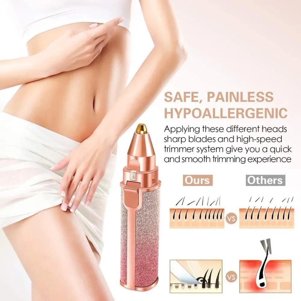 Портативный триммер для носа и ушей